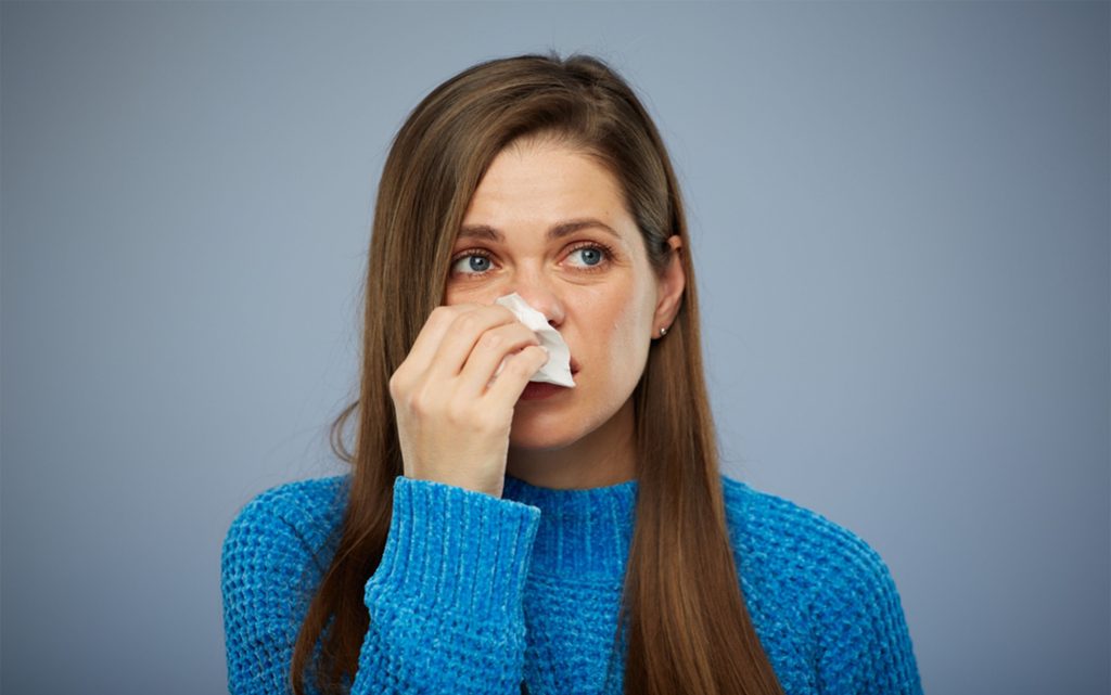 آبریزش بینی بعد از جراحی بینی